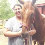 My love horses- Kayleigh and I