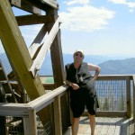 Hat Point Fire Tower overlooking the Snake River