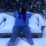 Me goofing around during winter January 2011.