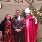 My brother, Bishop Murray and I: 2014